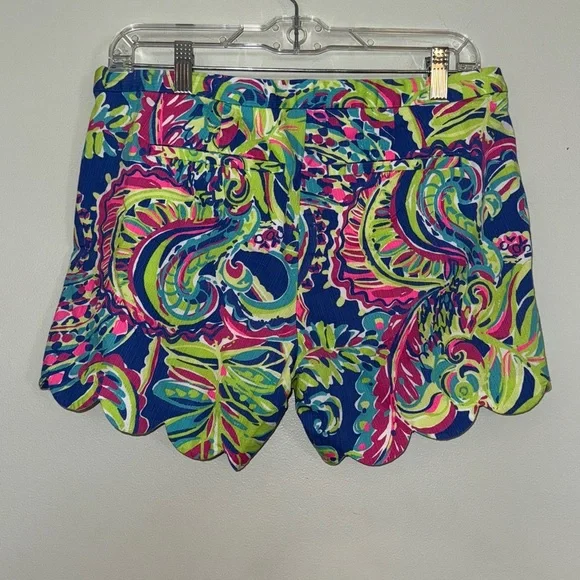 Lilly Pulitzer Magnolia Shorts Toucan Play Size 6 Colorful Beach Resort - Picture 5 of 11